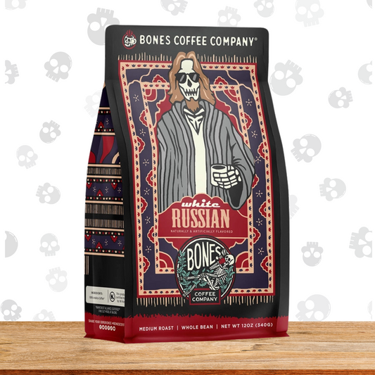 White Russian Flavored Gourmet Coffee